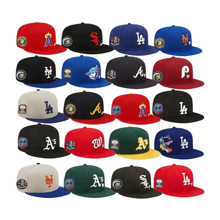 Customized Logo Snapback Baseball Caps Original Fitted Hats 6 Panel ...