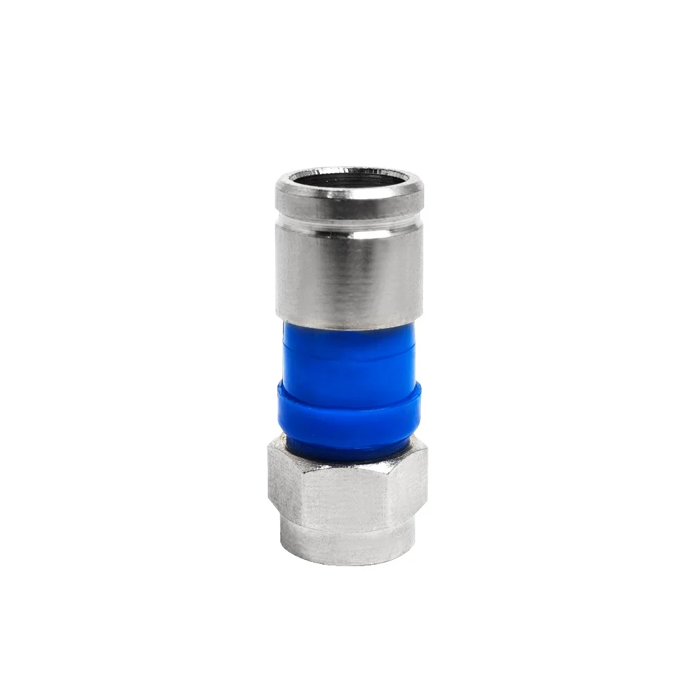 New Style Factory Supply  F Conector Compression Connector for RG6 F Connector RG 6
