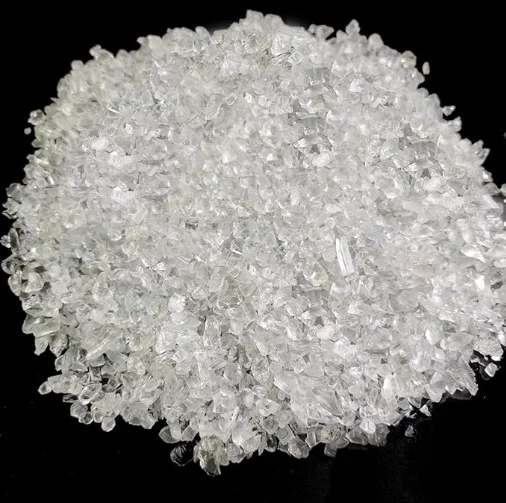 JKDHJK 200g Pierre De Verre Concassé Blanc Symphonique - Éclats Verre 2-3mm Pour Bricolage Ongles Et Bijoux