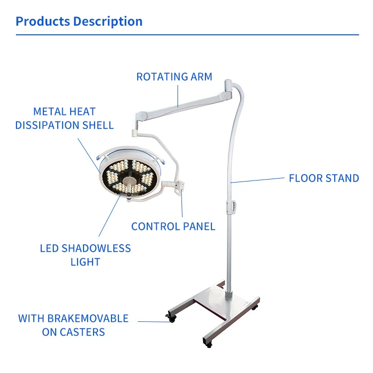 Medical Surgical Battery Operated Portable Lamps Bl103 - China Operating  Lamp, Hospital Equipment