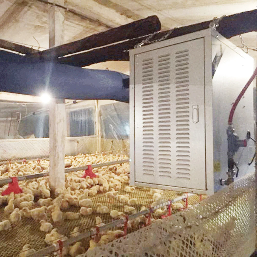 Automatic Temperature Control Portable Chicken Breeder Hen Farm Shed Hot air Box Gas Heater for Poultry Farming System