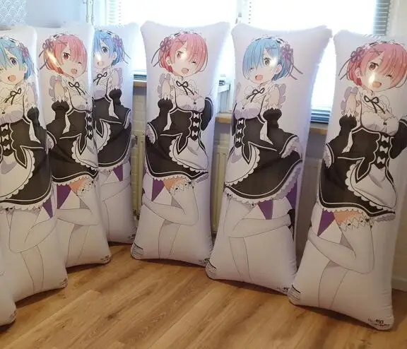 inflatable anime pillow