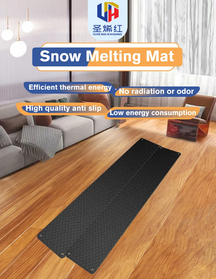 Good Quality Heat Preservation Black 220v Portable Snow Melt Heating Mats For Walkway Buy Snow