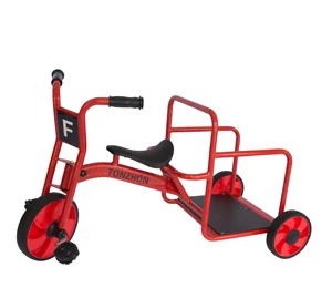 Whole Sale Factory Price Three Wheels Metal Tricycle Bike with Carriage