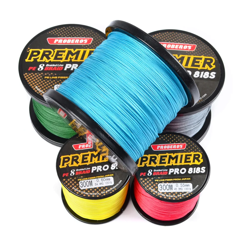 Cheap Strong PE Braid 9 Strands Fishing Line 300M High Quality  Multifilament Durable Fishing Wire 20-120lb