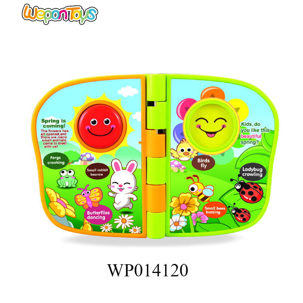 
 Развивающая книга с музыкой и звуком/Книжное производство детей книжка-раскраска  