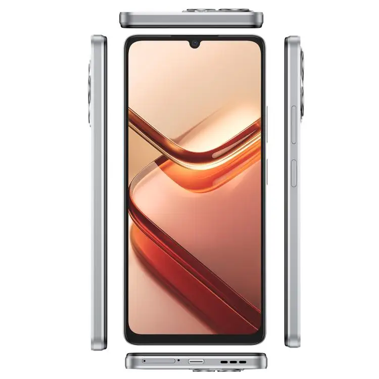 DOOGEE Note 58 シルバー 128GB / 8GB RAM DOOGEE Note 58 6250mAh Large Battery Android 15 Smart Phone