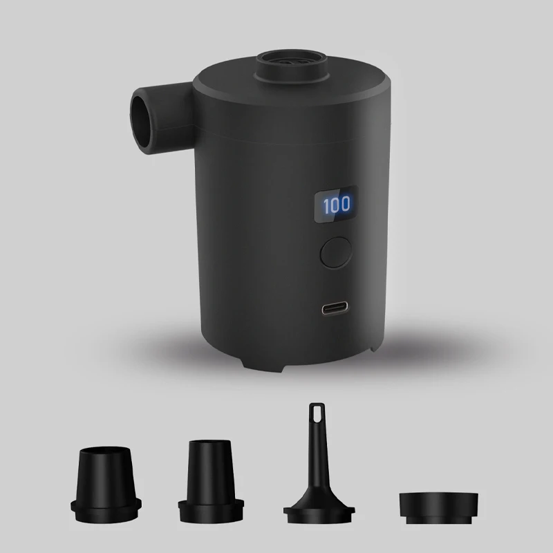 High Quality Mini Electric Air Pump Multifunctional with USB Rechargeable Outdoor Plastic Vacuum Pump - view 5