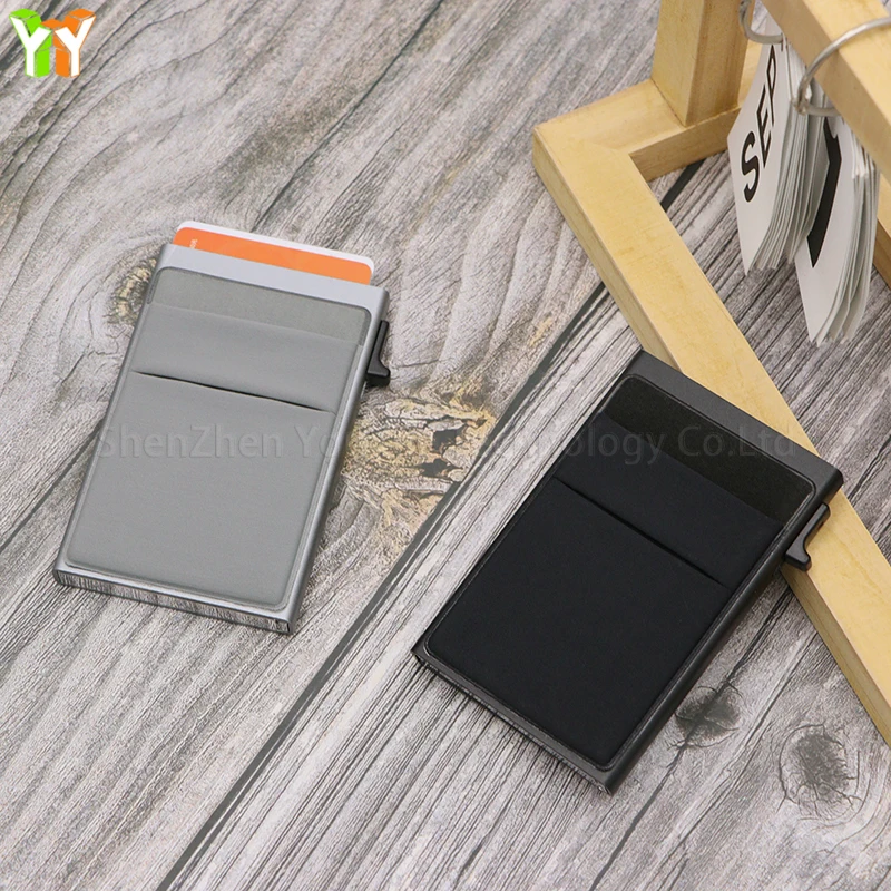 Lightweight Stainless Steel Credit Card Case New Design Business Card  Protector Sleeves with Clip Closure| Alibaba.com