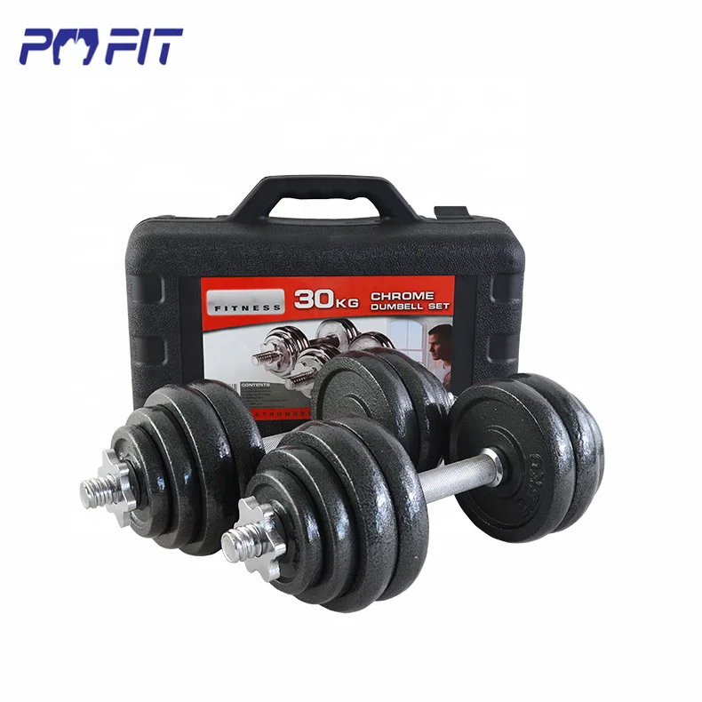 Dumbbell Set Cast Iron 40 Pound Dumbbells Hand Weights PRCTZ 40lb
