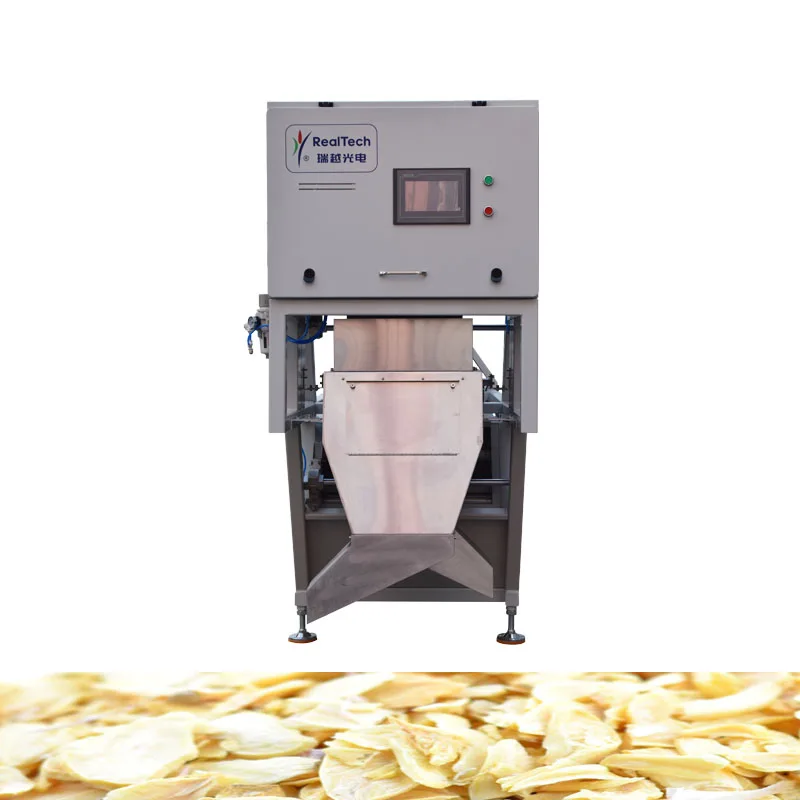 Garlic Color Sorting Machine RealTech Color Sorting Selector