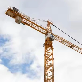 High-Performance 10 Ton Tower Crane for Construction Projects Powerful Lifting Capacity with Core Engine and Motor Components