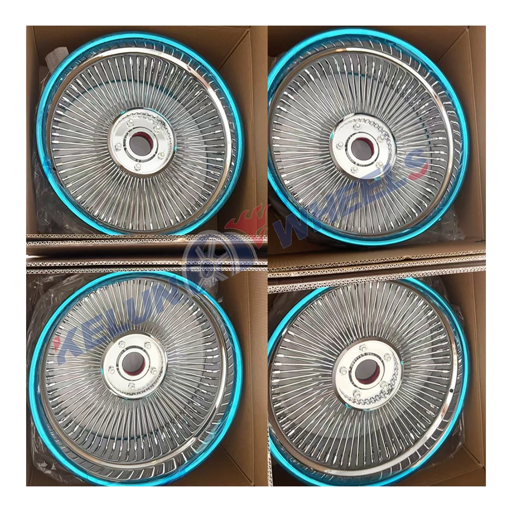 26 Inch Wire Wheels - Upgrade with Chrome Dayton Rims