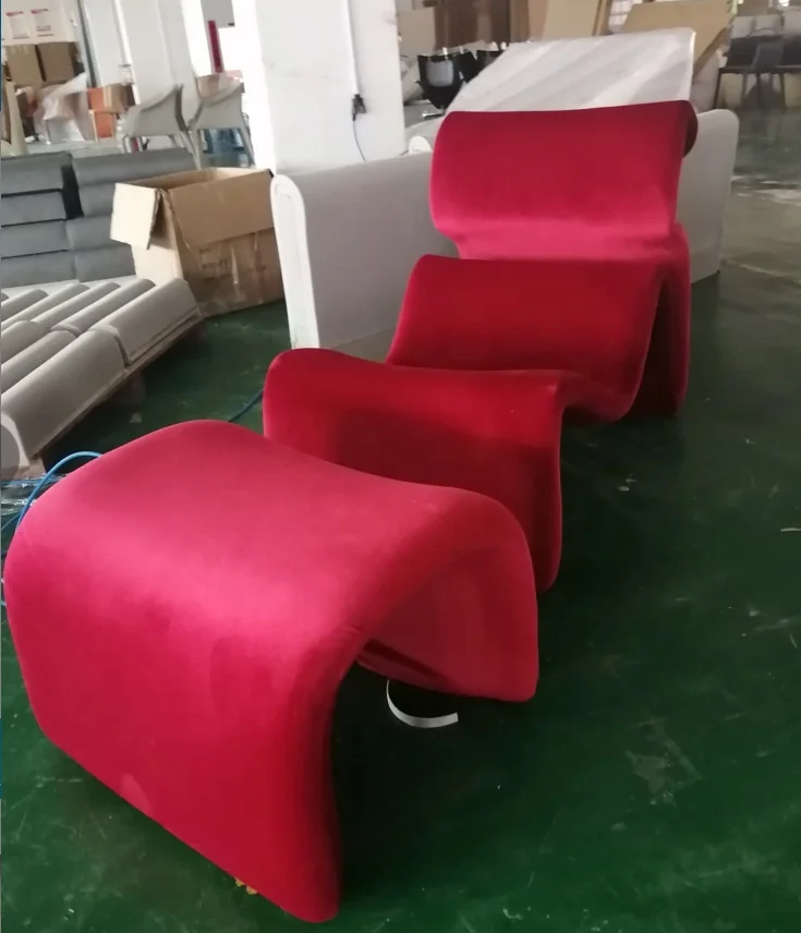 abstract lounge chair