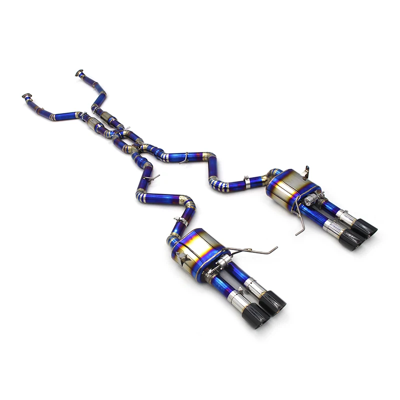 Valve Catback Exhaust For BMW M3 E90 E92 E93 4.0L 2008-2013 Escape Titanium Exhaust System Mid Tube