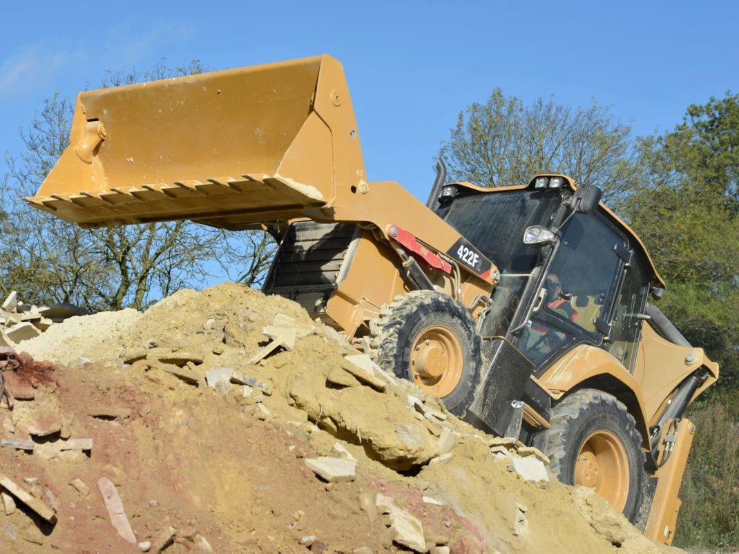 Backhoe Loader 422f2 Mini Diesel Backhoe Loader Hydraulic System 3 Ton