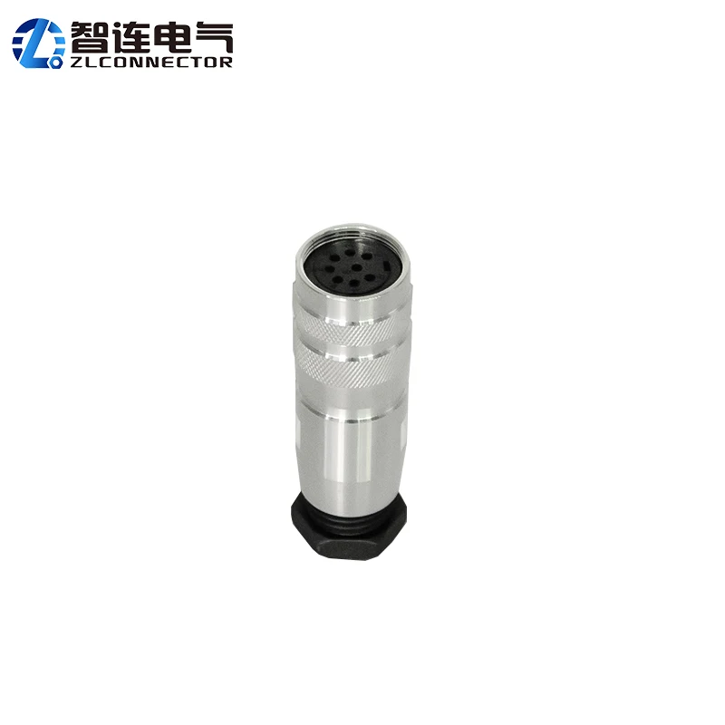 M16 Connector Amphenol Circular IP67 Waterproof 2 3 4 5 6 7 8 12 14 19 24 Pin Connector