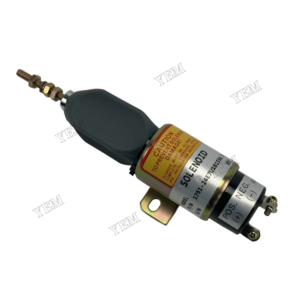 Stop Solenoid 1751-24E7U1B1S5A Fit for Mitsubishi 6D34 Engine 6