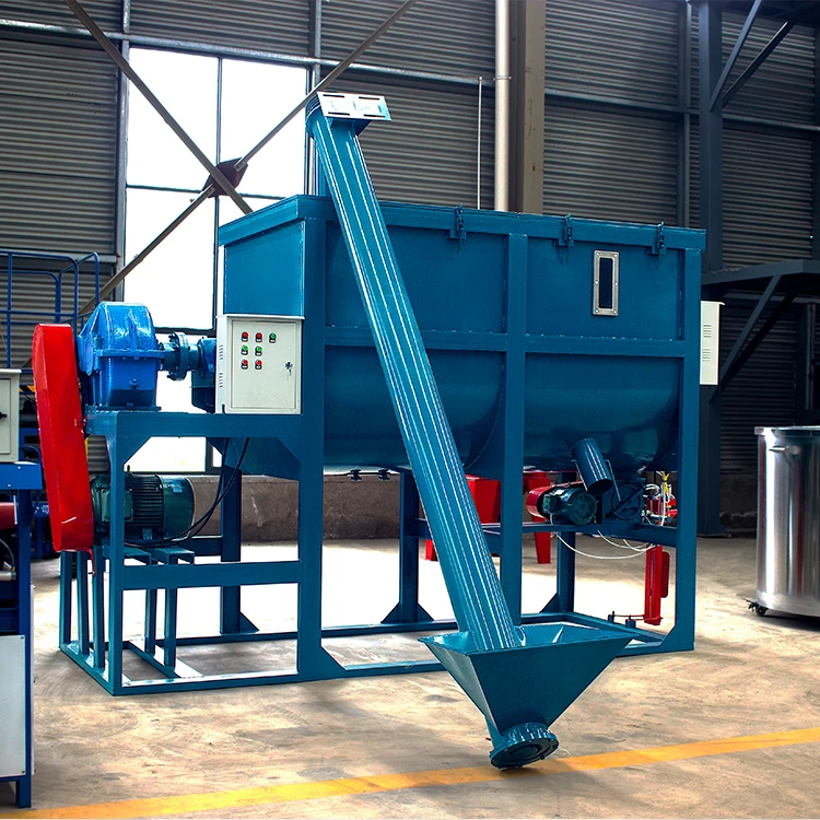 Cement Glue Tile Adhesive Making Machine Ribbon Wall Putty Mixer Making Machine Full Auto 5 Ton 3ton 2 Ton Putty Mixing Machine