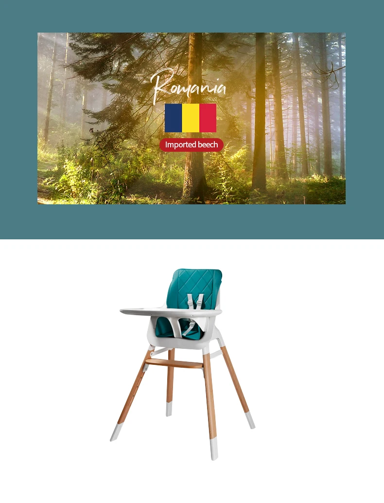 New Design Bar Chairs Adjustable Wooden Baby Chair Babies And Kids High