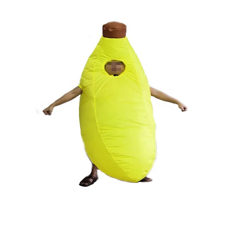 Inflatable Halloween Costume – Unisex Green Character Suit For Kids & Adults