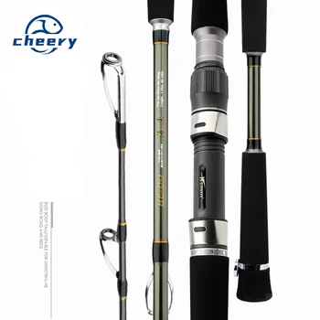 CHEERY Wholesale Custom Carbon Fiber Heavy Boat Fishing Rod Trolling Fishing Rod Saltwater Spinning Fishing Jigging Rod Low Moq – Metal Jig – view 2