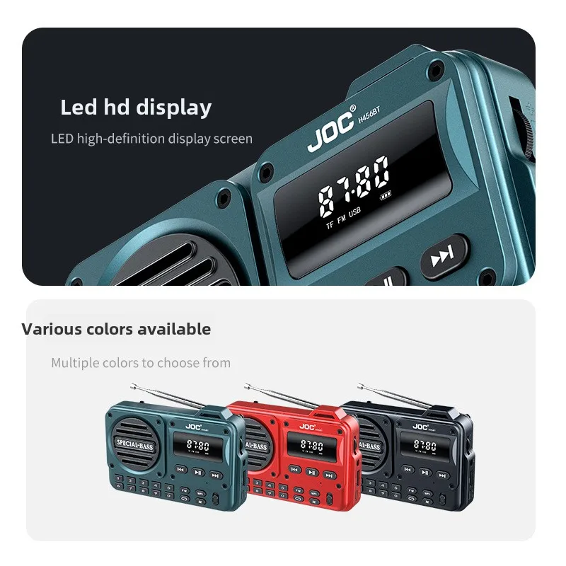Wholesale Manufacturer's Popular FM Radio for Bluetooth Digital Buttons Plastic-Portable Campus Broadcast Features for Elderly| Alibaba.com