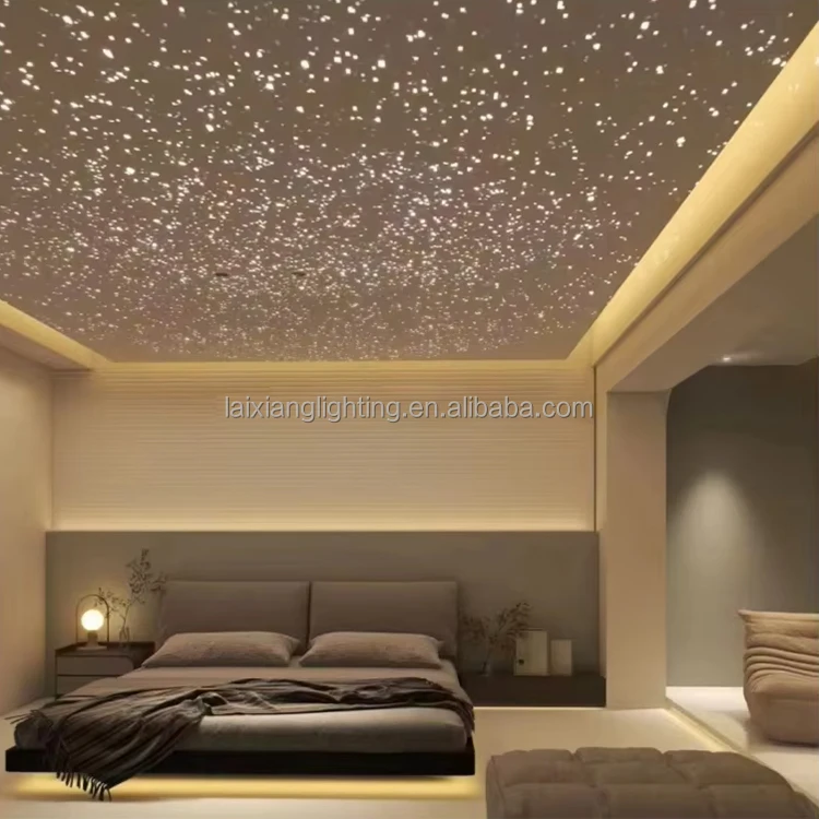 Twinkle Starry Sky Fiber Optic Ceiling Decoration Light | DIY