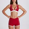 Red-Bra & Shorts
