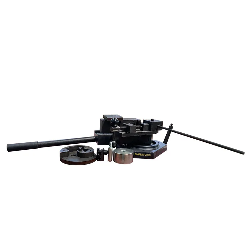 Hand Operated Metal Bending Bar Bender Universal Bender SBG-40 with Flat Steel 30x8mm and Square Steel 13mm