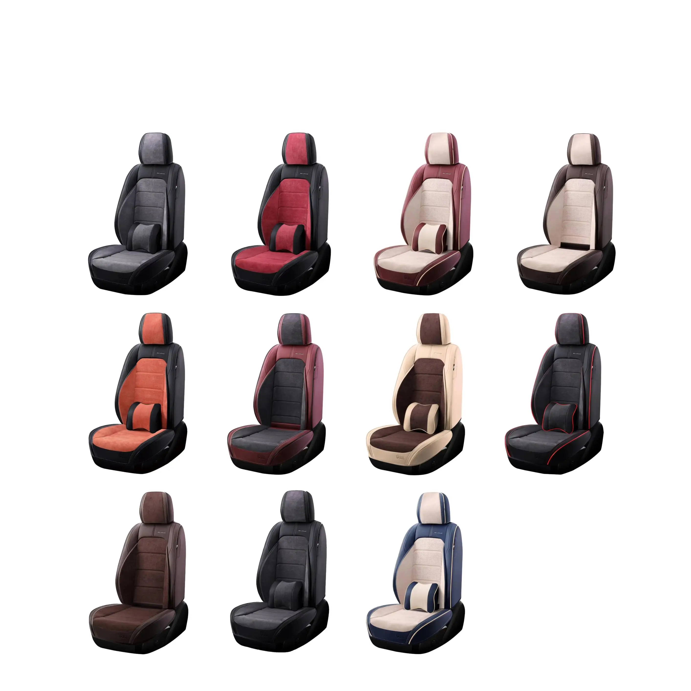 All Leather And Rams Inclusive Cushion Seat Covers Luxunry Seat Cushion Cover For All Seasons
