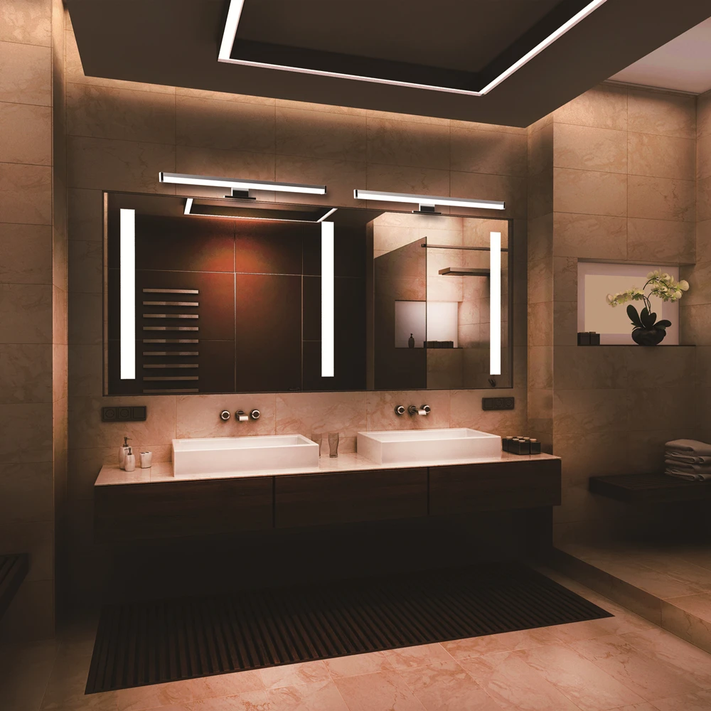 Hollywood espelho led luz ip44 à prova d' água, lâmpada da parede do  banheiro, luminária dianteira, image size:1000x1000