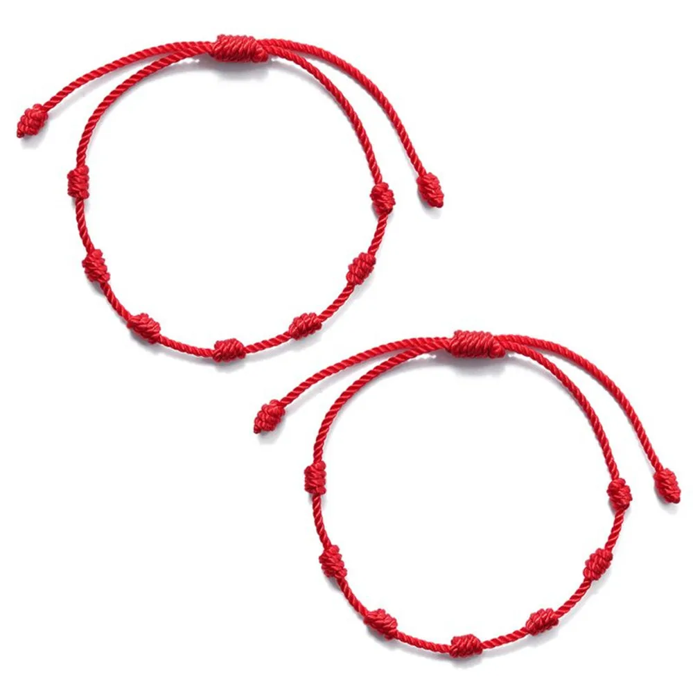 Buy Flourishing Prosperity Red String Bracelet at Ubuy India