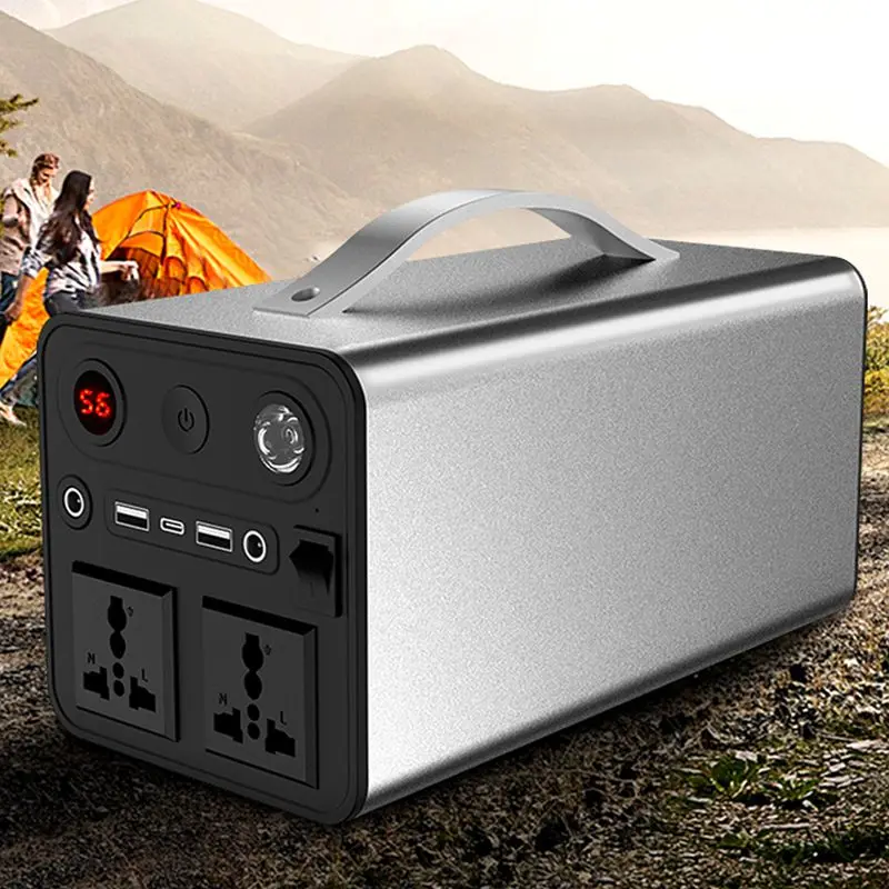 GK320 Mini Solar Generator Portable Power Station Power Supply Portable Energy Storage System With Usb Power Bank