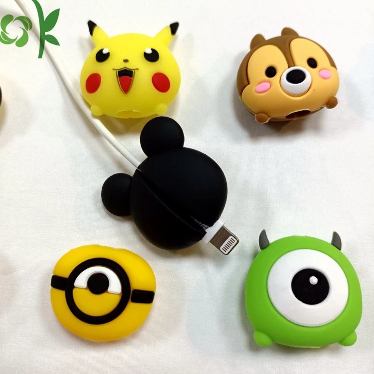 OKSILICONE оптовая продажа Силиконовый протектор кабеля для зарядного USB сохранения аксессуаров телефона