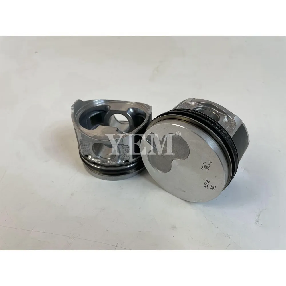 FOR YANMAR 3TNM74 PISTON 119000-22080 FIT ENGINE PARTS 4