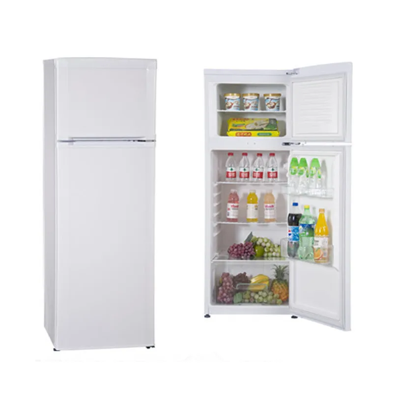 172L adjustable feet double door refrigerator price