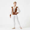 Marron et blanc