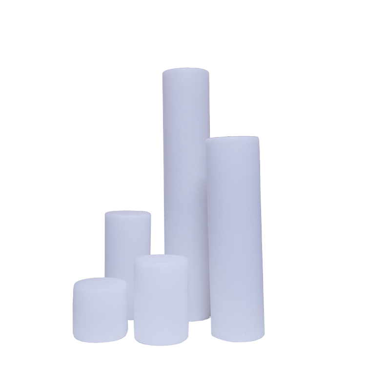 Беспроводные цилиндрические колонны с подсветкой для улицы