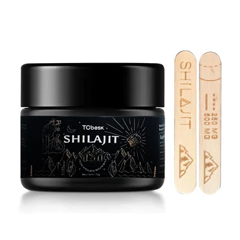 OEM Shilajit Cream Paste Supplement Multiple Minerals Fulvic Acid Shilajit Resin Pure Himalayan for Immune Support