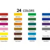 24 colores
