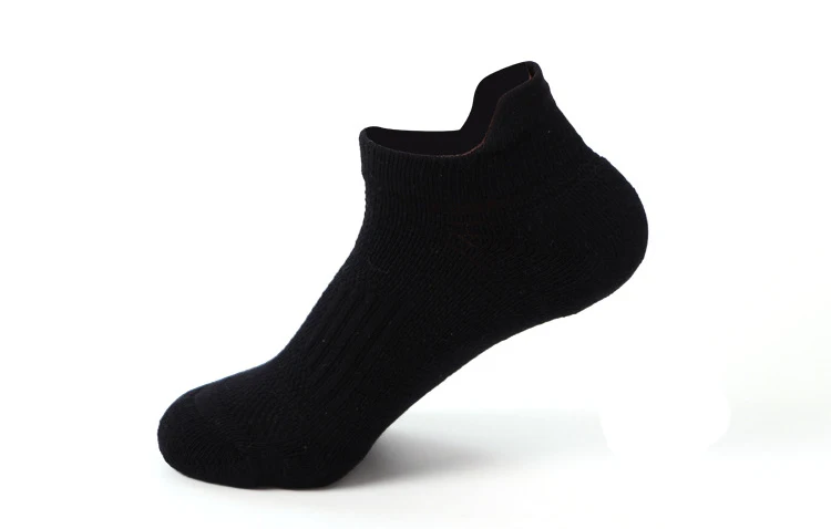 Custom Black White Gray Color Cotton Compression Athletic Running Socks ...