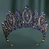 Kc gold-navy blue diamond