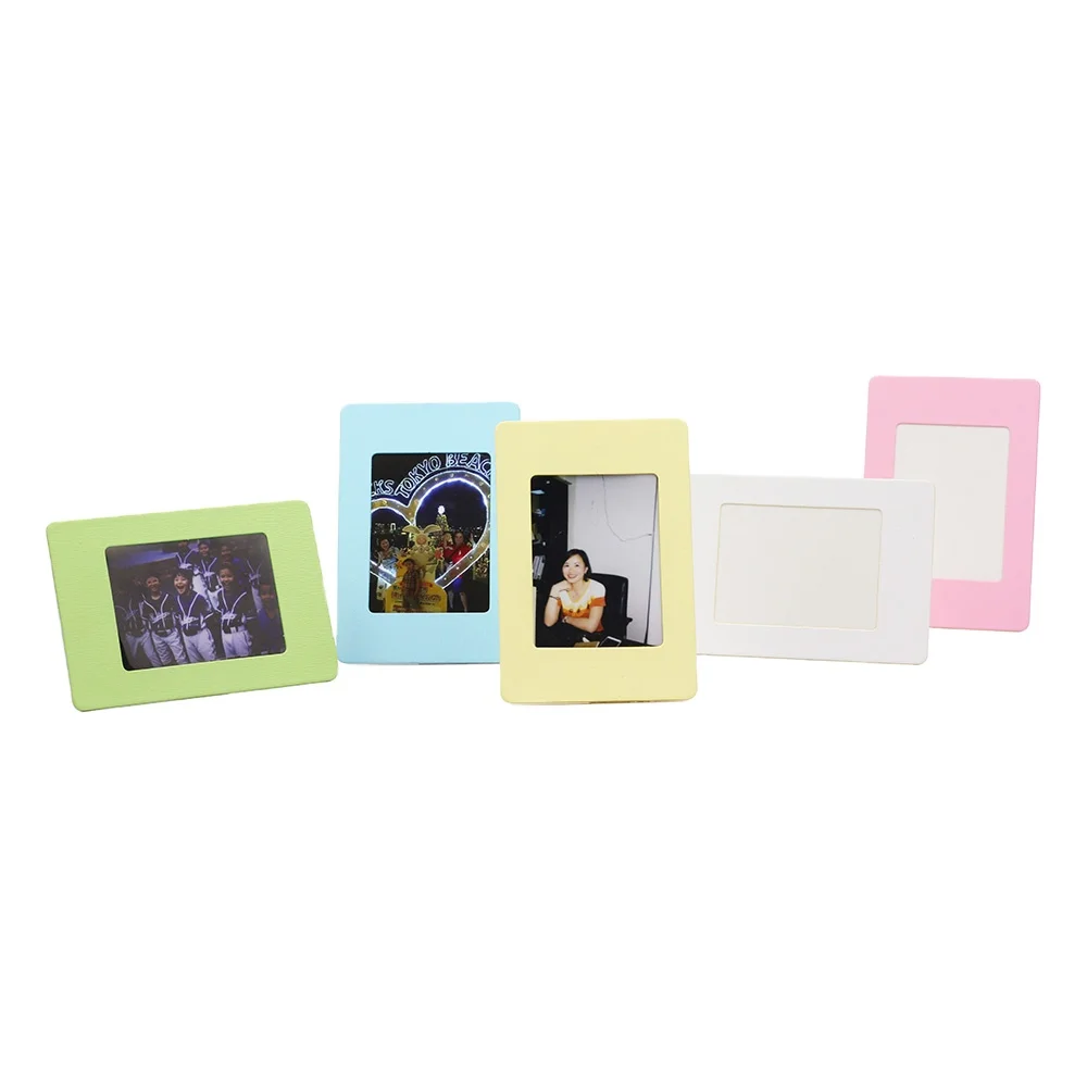 Macaron Colors Foldable 2x3 Paper Photo Frame for for Fujifilm Instax Mini 8 / 9 Film