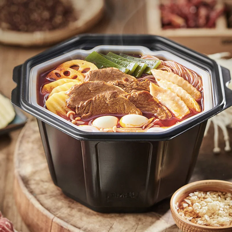 405g Instant Spicy Beef Self Heating Hot Pot Food Ready To Eat Heating Beef  Hotpot Self-boiling Hotpot - Buy Instant Food Self Heating Hot