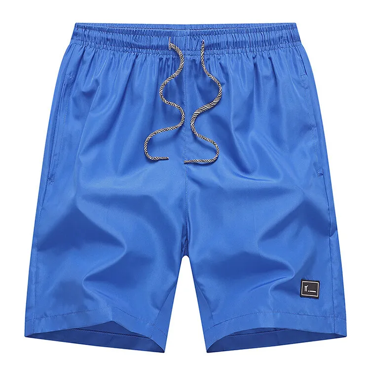 Customized  Men Summer Solid Color Beachwear Wholesale Trunk Men's Swim Shorts901_voghion.com