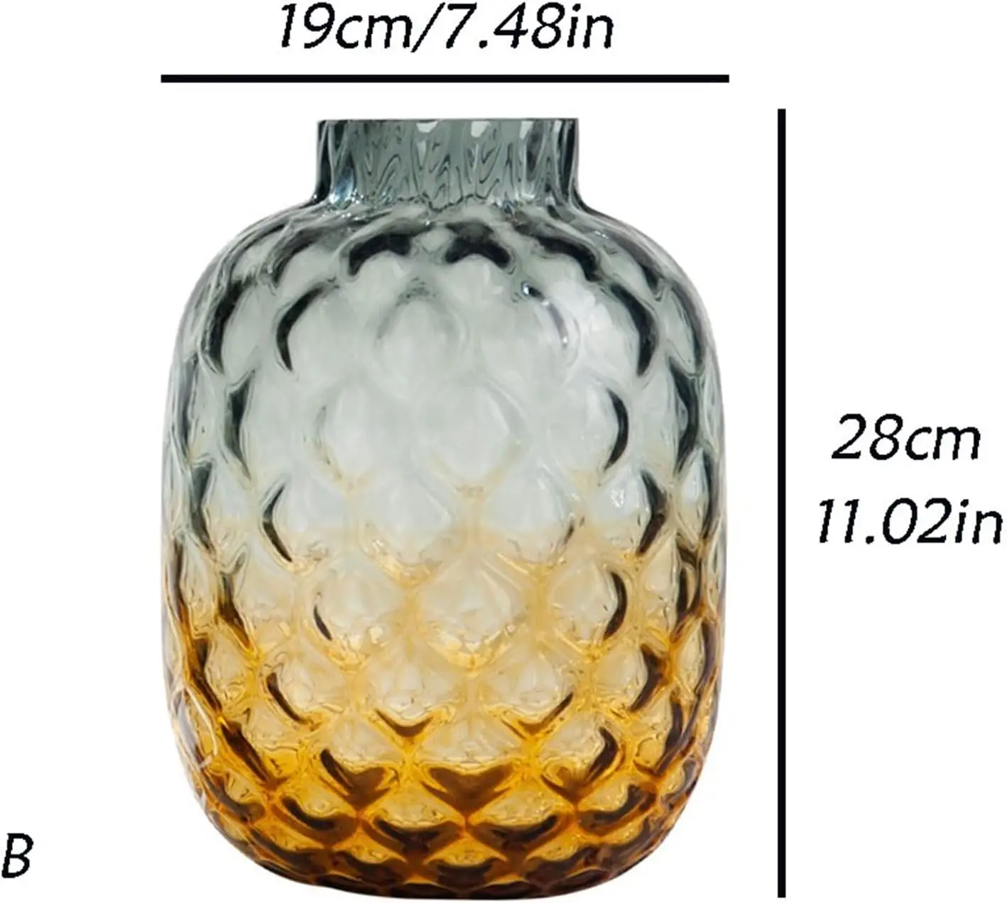 Cherry Blossom Vase Crystal Flower Vase Europe Crystal Large Crystal