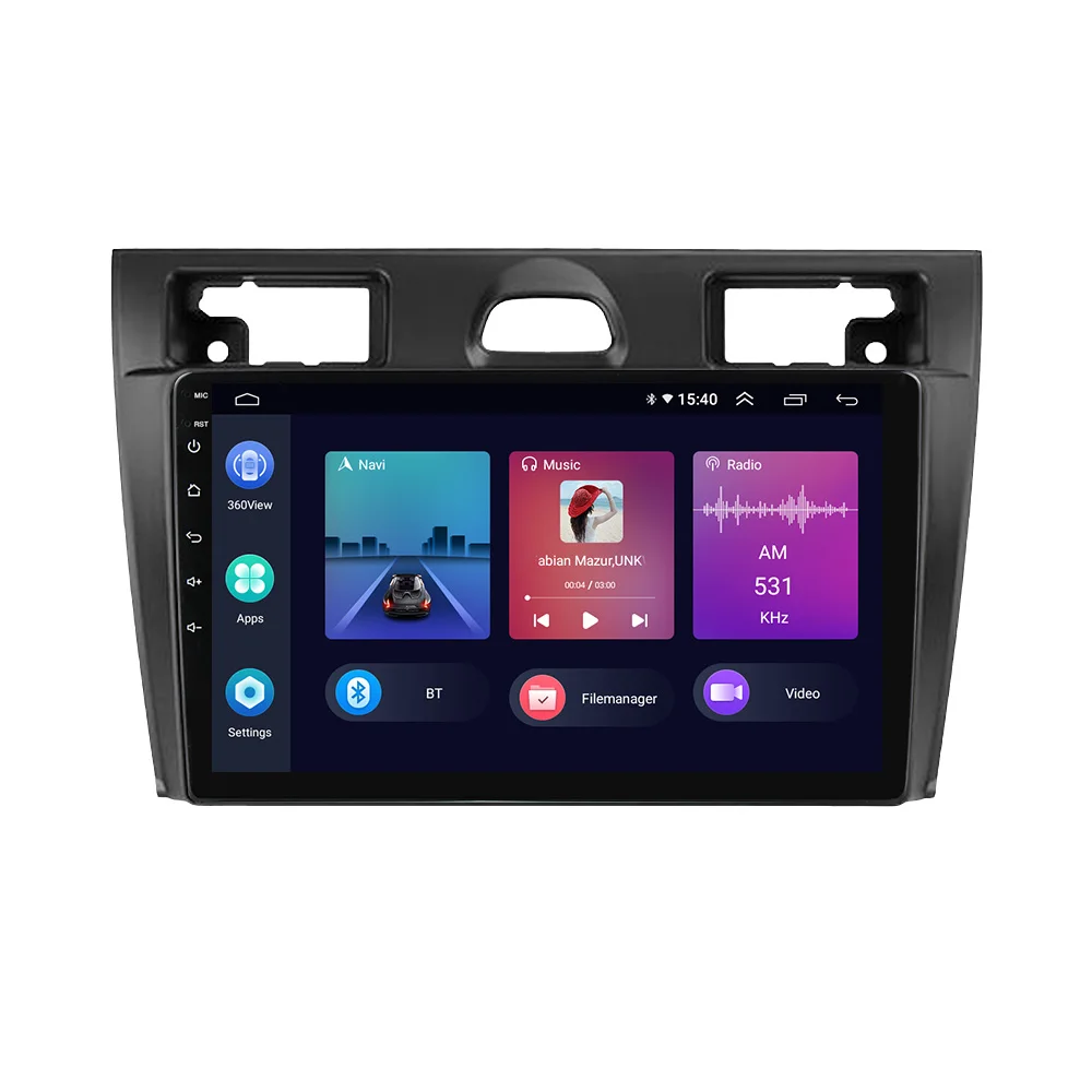 Mkd Car Video Rds Radio For Ford Fiesta Mk5 2002-2008 Car Dvd Player Qled  Screen Stereo Wifi 4g Car Multimedia System Dsp - Buy Auto Electronics For Ford  Fiesta Mk5 2002-2008,Car Video