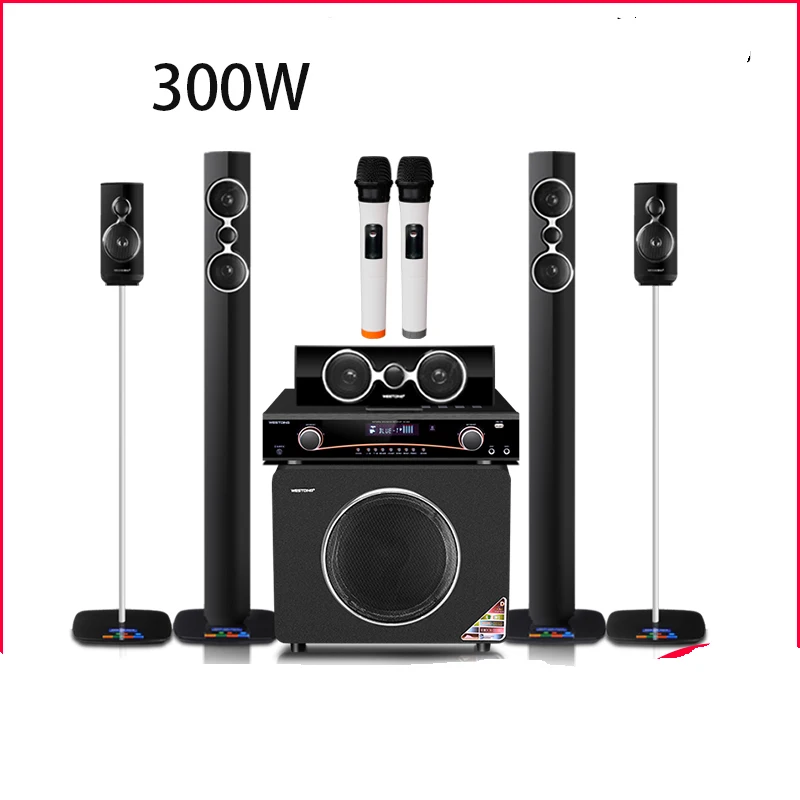 Home Theater System 5.1 Surround Set Living Room Tv Audio Vertical
