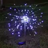 cold white 8 flashing modes solar 90leds